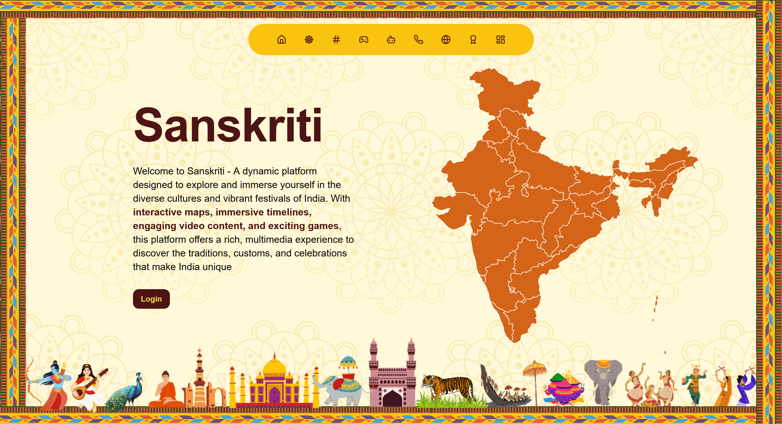 Sanskriti - Mapping Cultural Narratives